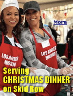 It Was A Skid Row Christmas: Feeding some of the 50,000 Homeless in Los Angeles.